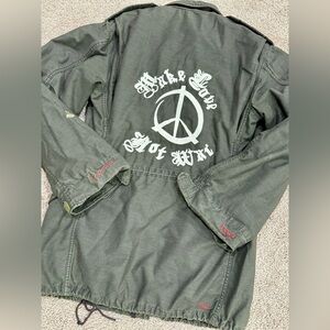 One of a kinda Riley Vintage 1967 military Vietnam War army jacket size S
